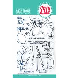 Avery Elle Be Zesty Clear Stamps ST-22-21