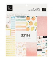 sale - Heidi Swapp Storyline Chapters Project Pad - the journaler 9.5"x7.5"