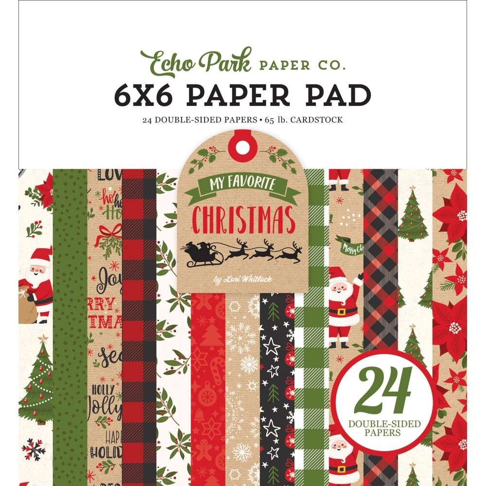 Echo Park Double-Sided Paper Pad My Favorite Christmas 