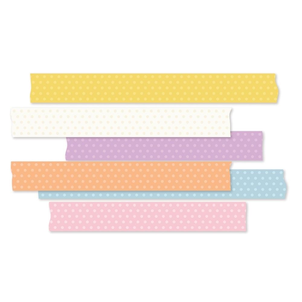 Simple Stories Color Vibe Spring Washi Tape 6/Pkg