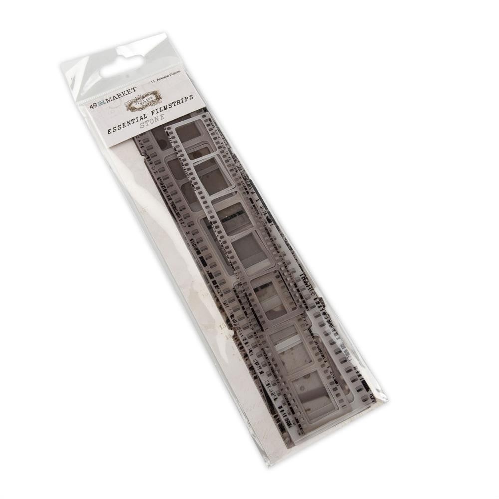 49 And Market Vintage Bits Essential Filmstrips - Stone