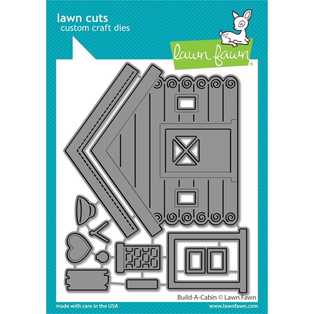 Lawn Fawn Build a Cabin LF3018