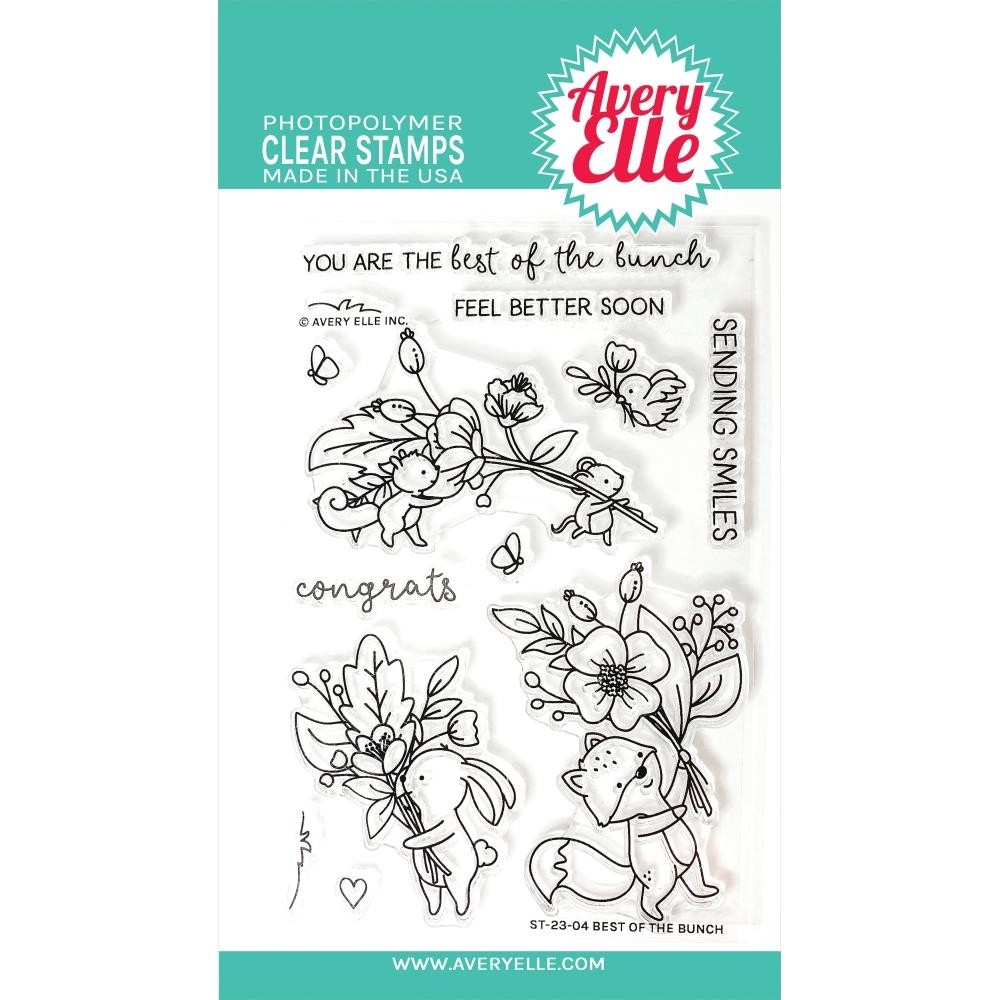 Avery Elle Best Of The Bunch Clear Stamps ST-23-04