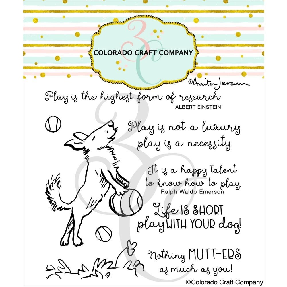 Colorado Craft Company Play Ball Stamp Set