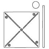 Small Pinwheel Die (10081)