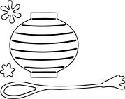 Lantern With Flowers (10114)