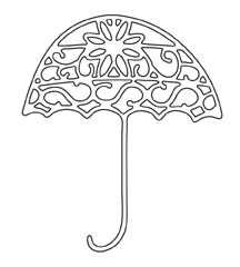 Ornate Umbrella Die (10116)