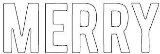 Merry Typed Die (10180)