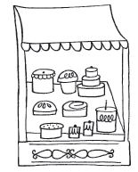 Pastry Window (1258g)