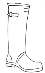 lg outline boot (1491g)