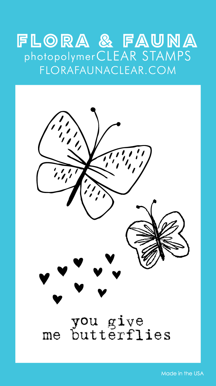 Flora and Fauna Mini You Give Me Butterflies 20219