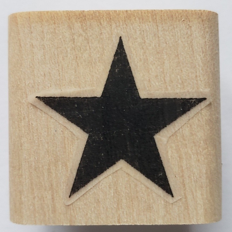 Solid Star stamp