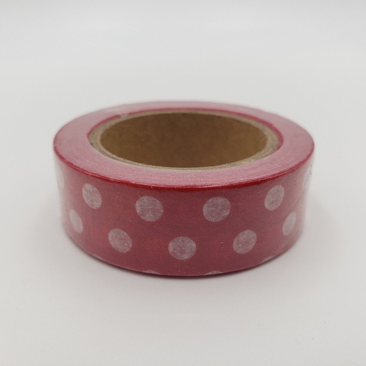 Red with dots washi tape