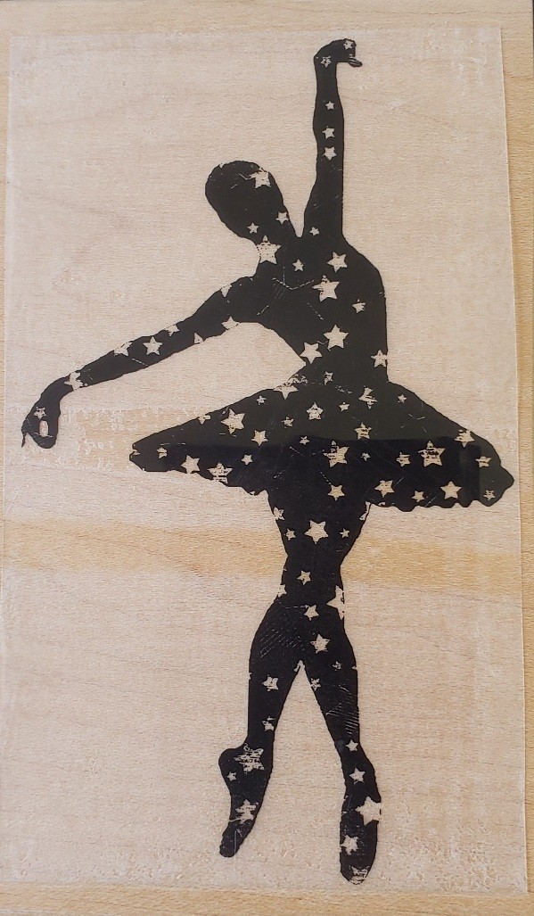 Ballerina star silhouette