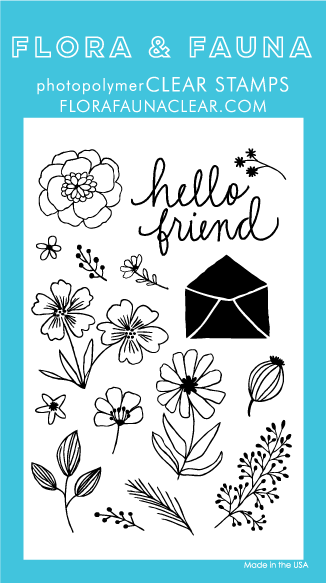 Flora and Fauna flower garden stamps 20229