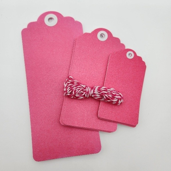 sale - Pink Paper Tags