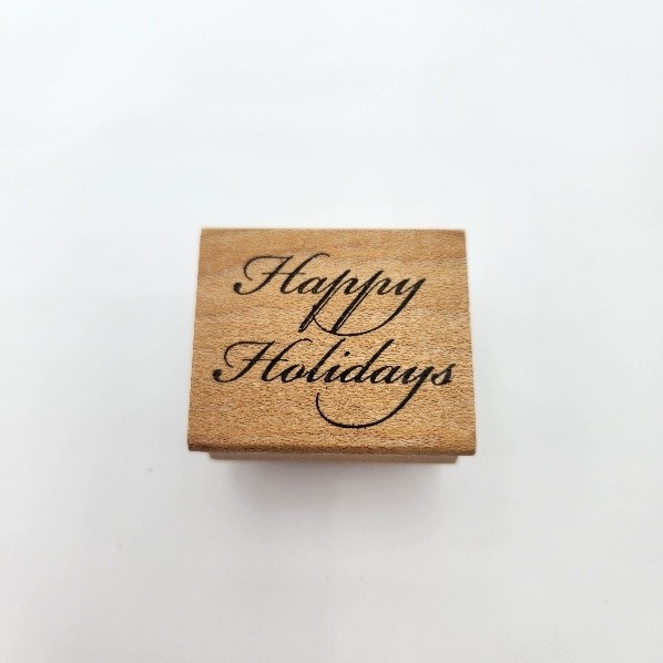 Savvy Happy Holidays Stamp