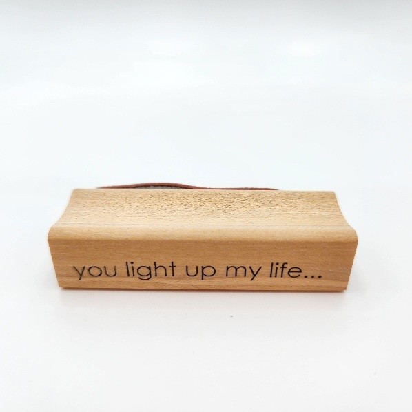 Impress you light up my life stamp