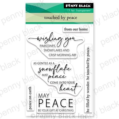 Penny Black Touched by Peace mini stamp set 30-851