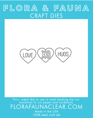 Flora and Fauna Love Hearts Die 30079
