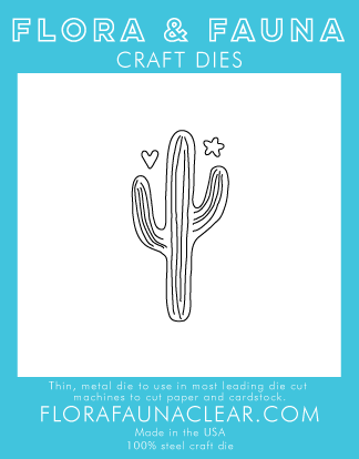 Flora and Fauna Large Cactus Die 30136
