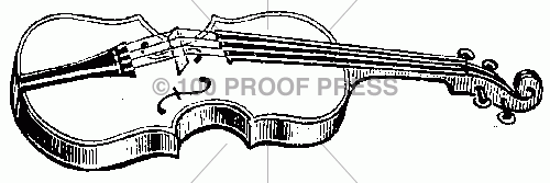 100 Proof Press 3499 Violin
