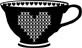5340C - heart cup