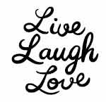 5444c - live laugh love