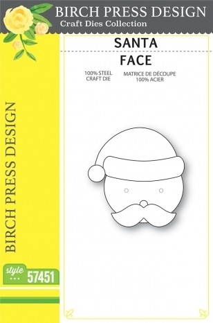 Birch Press Santa Face 57451