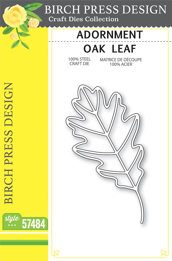 Birch Press Adornment Oak Leaf 57484