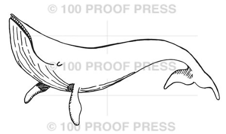 100 Proof Press 6523 Happy Whale