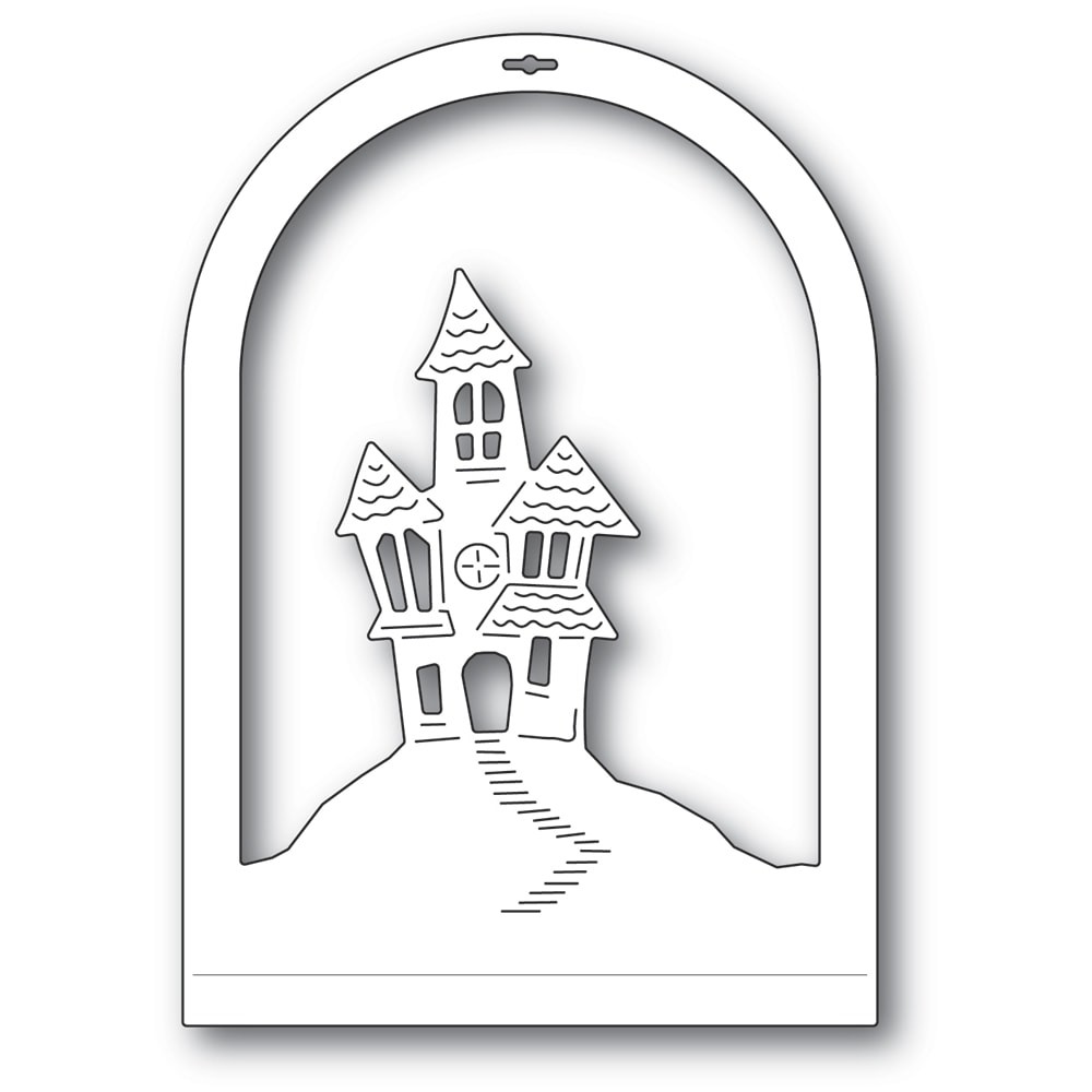 Memory Box Haunted House Dome Layer 94508