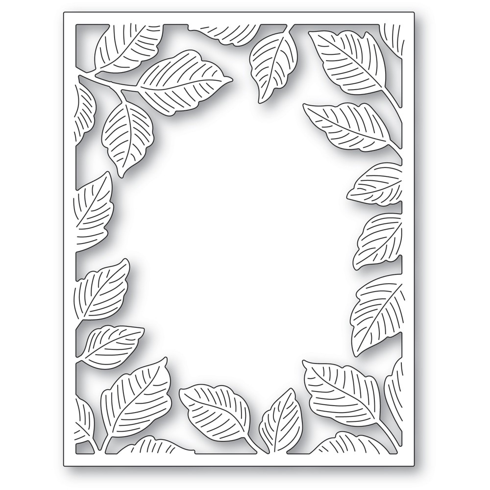 Memory Box Exquisite Leaf Frame	94665