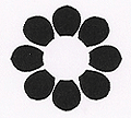 4996B - 8 petal/small dot