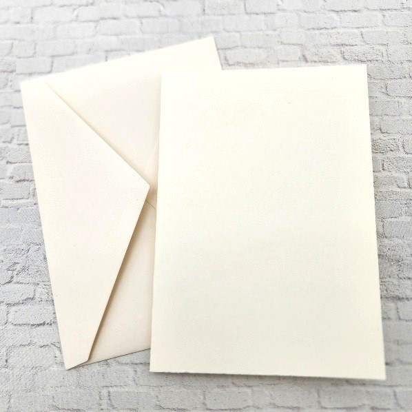 Natural A6 Notecard and Envelope Sets