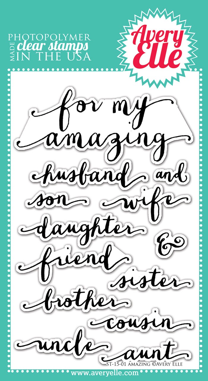Avery Elle Amazing Clear Stamps