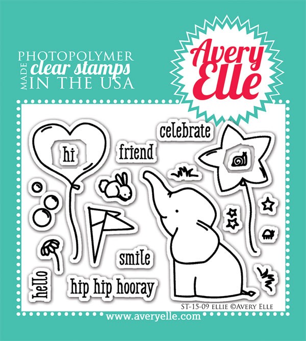 avery elle ellie clear stamps