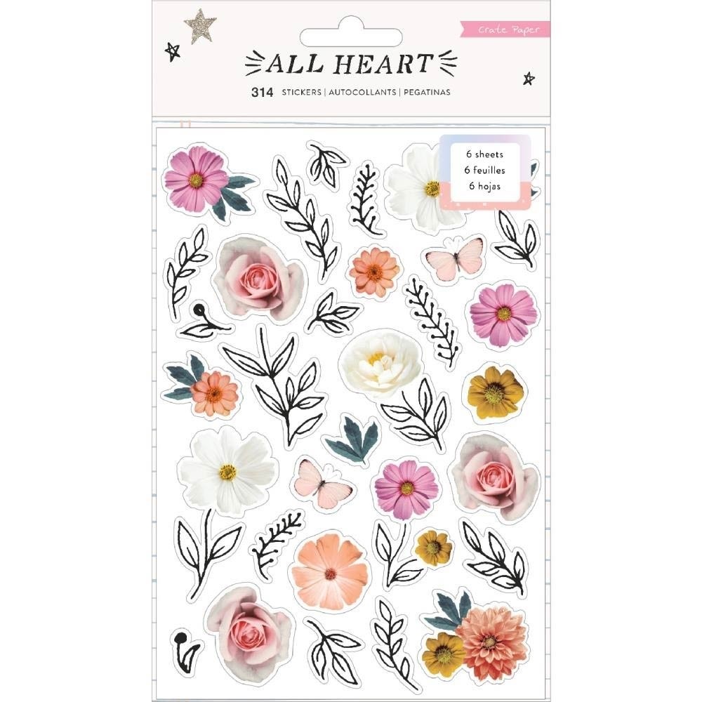 Crate Paper ALL HEART Sticker Book  