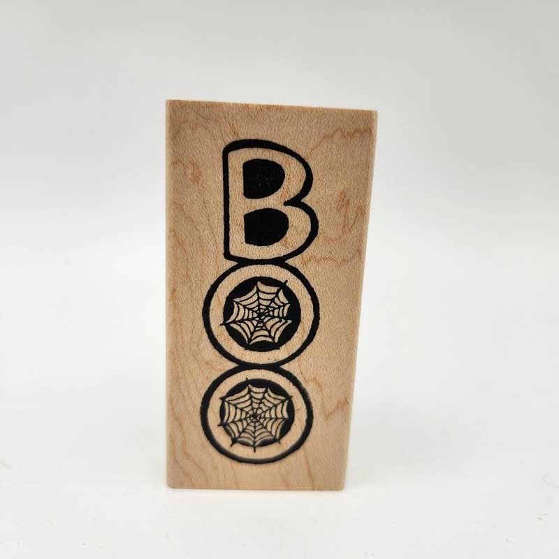 Northwoods Rubber Stamp BOO