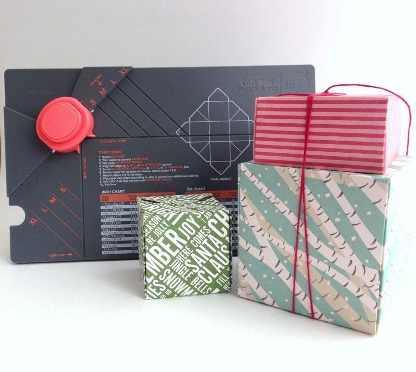 Gift Box Punch Board