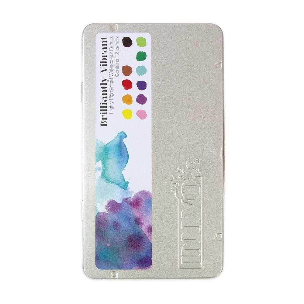 Nuvo - Watercolour Pencils - Brilliantly Vibrant - 520n