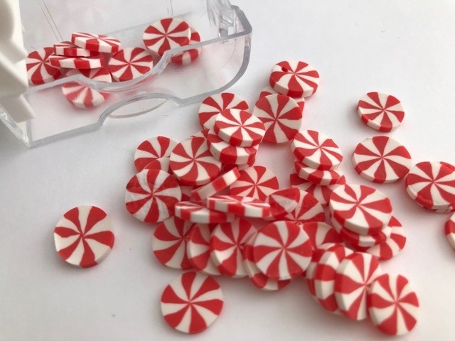 Peppermint Candy Embellishments