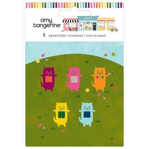 Amy Tangerine A Slice of Life Cat Paper Clips