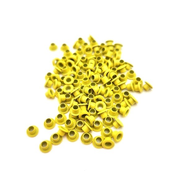 Chartreuse 1/8 inch Eyelets 