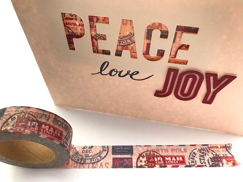 Christmas Mail Washi Tape