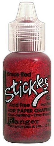 Christmas Red Stickles Glitter Glue