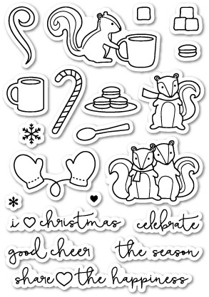 Cup of Cheer Clear Stamp Set