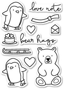 Love Note clear stamp set CL419