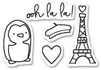 Ooh La La clear stamp set CL420