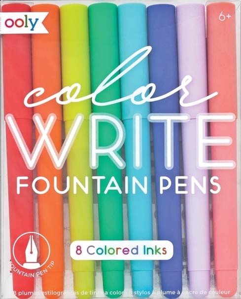Color Write Fountain Pens